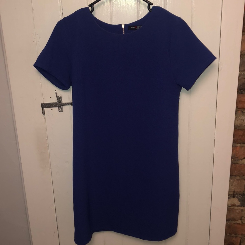 Blue Power Dress